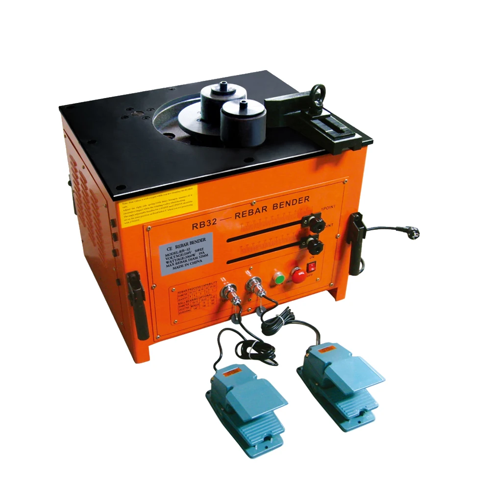 Haicable Automatic Reinforcing Rebar Bending Machine RB-32 For rebar bending 6-32mm
Haicable Automatic Reinforcing Rebar Bending Machine RB-32 For rebar bending 6-32mm