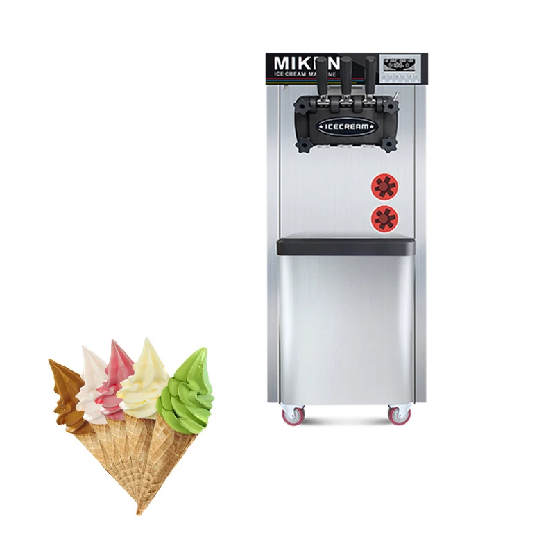 Ice cream machine commercial automatic vertical desktop cone soft ice cream machine luxury ice cream machine
Ice cream machine commercial automatic vertical desktop cone soft ice cream machine luxury ice cream machine