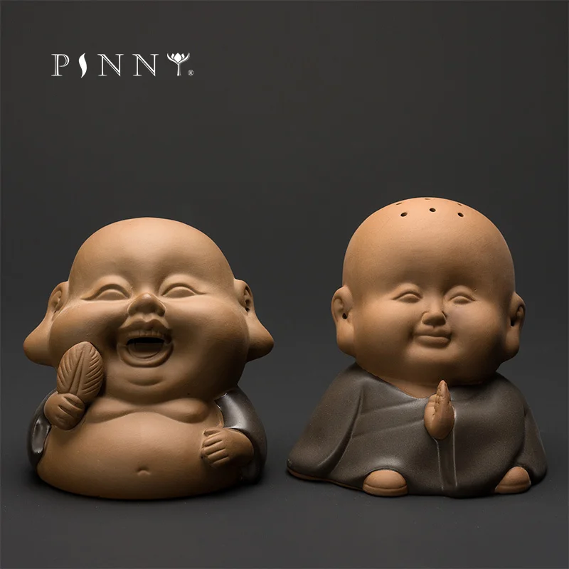 PINNY Ceramic Monk Incense Burner Coil Incense Base Tea Room And Home Decoration Buddha Smoke Sandalwood Censer Ceramic Crafts
PINNY Ceramic Monk Incense Burner Coil Incense Base Tea Room And Home Decoration Buddha Smoke Sandalwood Censer Ceramic Crafts