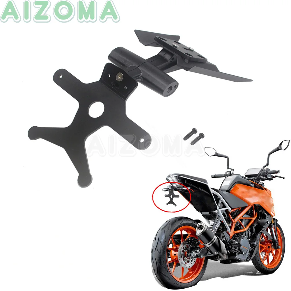 Motorcycle Tail Tidy License Plate Holder Bracket For 125/250/390 2017-2019 CNC Rear Fender Eliminator Frame Kit
Motorcycle Tail Tidy License Plate Holder Bracket For 125/250/390 2017-2019 CNC Rear Fender Eliminator Frame Kit