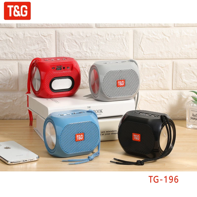 T&G TG196 Portable Bluetooth Speaker Wireless Speakers Bass Column Waterproof Outdoor Speaker USB Subwoofer Stereo Loudspeaker
T&G TG196 Portable Bluetooth Speaker Wireless Speakers Bass Column Waterproof Outdoor Speaker USB Subwoofer Stereo Loudspeaker