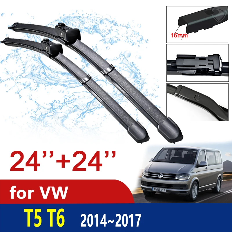 Car Wiper Blade Windscreen for Volkswagen VW Transporter T5 T6 Caravelle Multivan 2014~2017 Windshield Wipers Car Accessories
Car Wiper Blade Windscreen for Volkswagen VW Transporter T5 T6 Caravelle Multivan 2014~2017 Windshield Wipers Car Accessories
