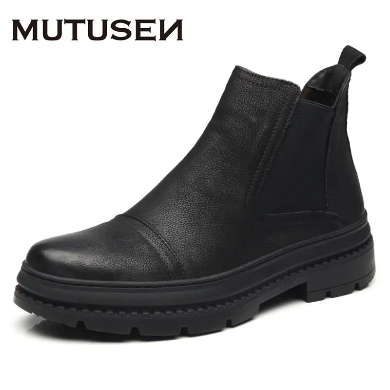 Elegant Chelsea Ankle Boots Leather Men's Casual Shoes Size 38-47 Slip-on Dress Formal Boots High Top Man Shoes
Elegant Chelsea Ankle Boots Leather Men's Casual Shoes Size 38-47 Slip-on Dress Formal Boots High Top Man Shoes