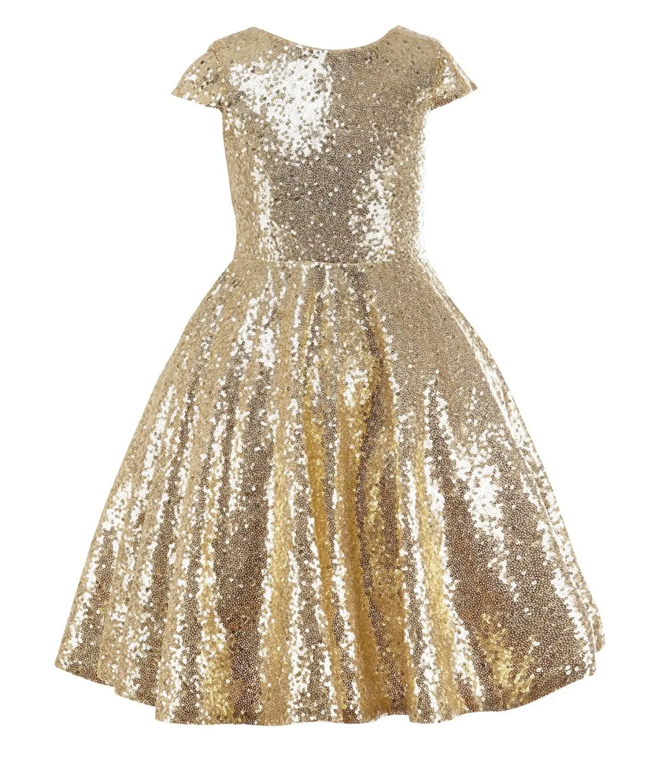 Short Wedding Flower Girls Dresses Gold Knee Length Sequined Pageant First Communion Dress Kids Birthday Christmas Party Gowns
Short Wedding Flower Girls Dresses Gold Knee Length Sequined Pageant First Communion Dress Kids Birthday Christmas Party Gowns