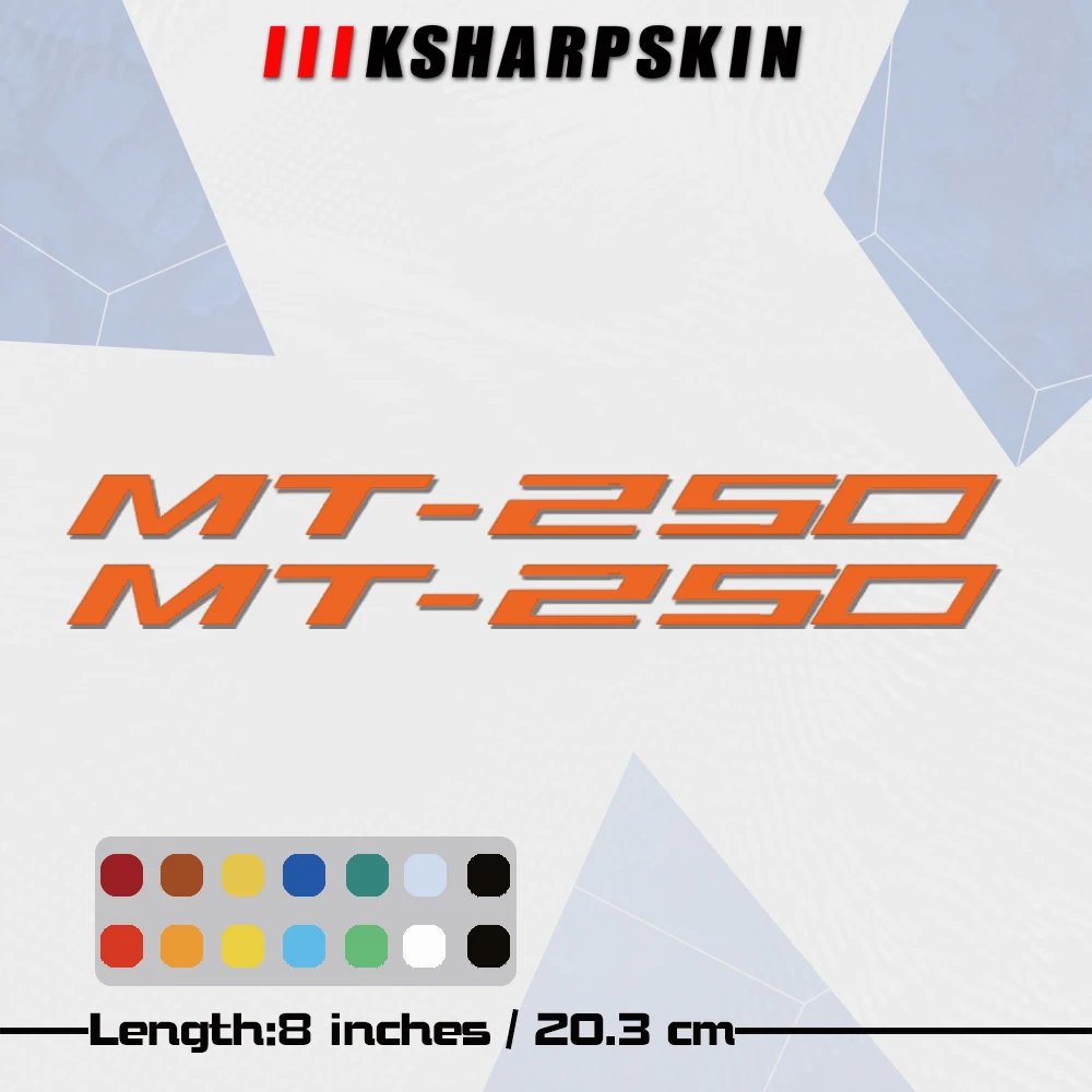Motorcycle accessories logo fuel tank fairing car stickers reflective stickers decals suitable for YAMAHA MT-250
Motorcycle accessories logo fuel tank fairing car stickers reflective stickers decals suitable for YAMAHA MT-250