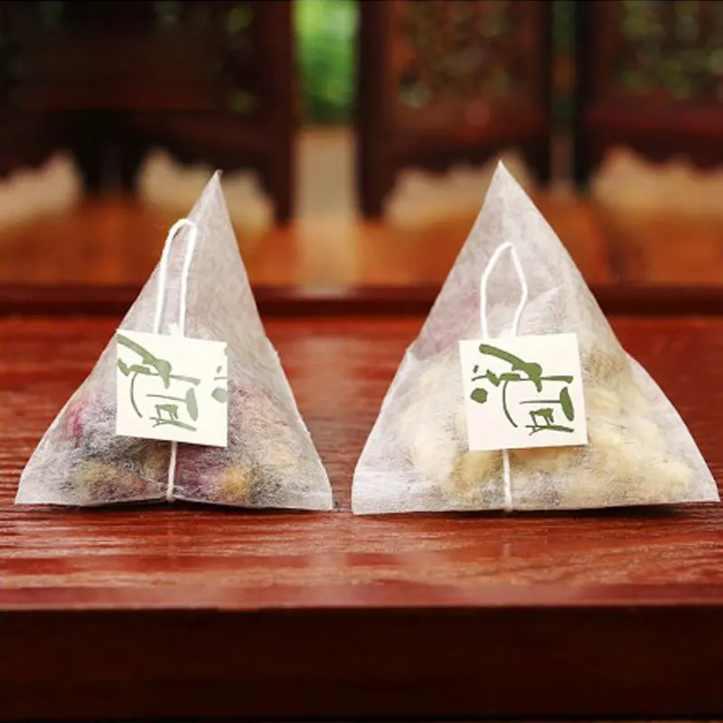 100pcs/lot PLA Biodegraded Corn Fiber Empty Disposable Tea Bag Filter The Length of the Line 17cm
100pcs/lot PLA Biodegraded Corn Fiber Empty Disposable Tea Bag Filter The Length of the Line 17cm