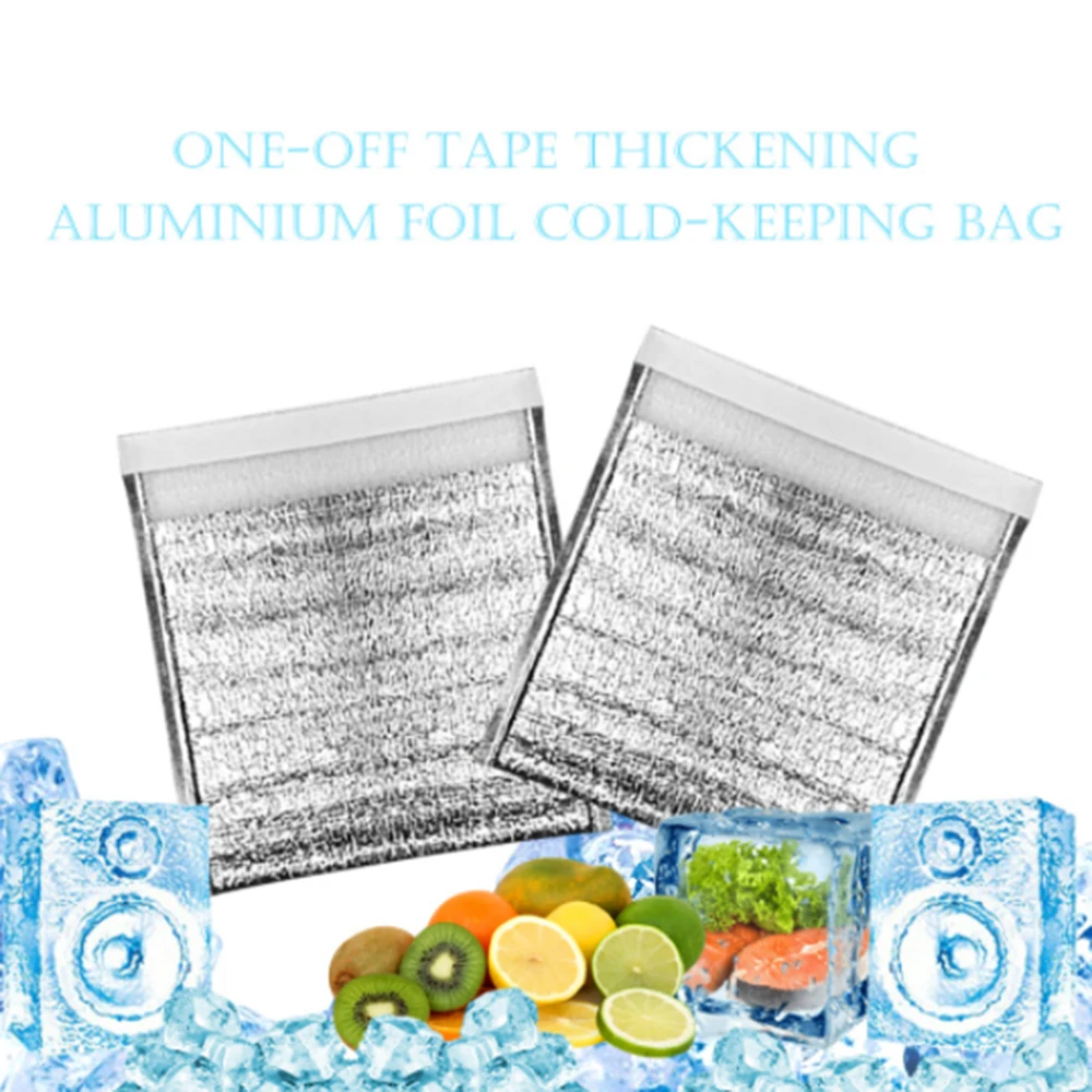 Self-Sealing Food Storage Bag Aluminum Foil Insulated Bags Thermal Cooler Keep Camping Picnic Hot & Cold Pouch
Self-Sealing Food Storage Bag Aluminum Foil Insulated Bags Thermal Cooler Keep Camping Picnic Hot & Cold Pouch