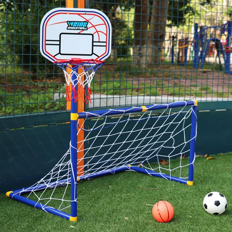 2 In 1 Soccer Goal Pool With Basketball Hoop Set For KidsOutdoor Sports Basketball Stand Soccer Goal
2 In 1 Soccer Goal Pool With Basketball Hoop Set For KidsOutdoor Sports Basketball Stand Soccer Goal