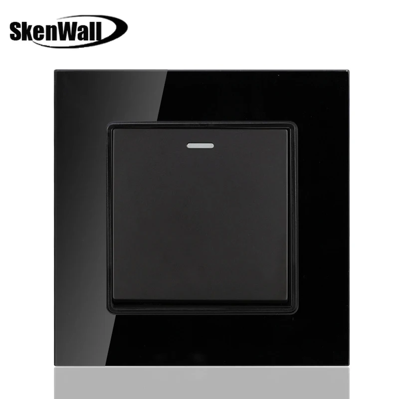 1 2 3 4 Button Household Wall Press ON/OFF Switch Pulse switch Tempered Glass Mirror Momentary Switches Like DoorBell Switche
1 2 3 4 Button Household Wall Press ON/OFF Switch Pulse switch Tempered Glass Mirror Momentary Switches Like DoorBell Switche