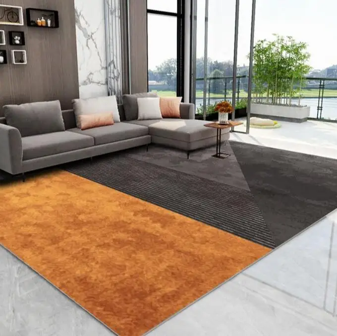 Nordic Modern Abstract Orange Geometric Carpet Flannel Rug and Carpets for Living Room Floor Child Kids Play Mat Bedroom Mat
Nordic Modern Abstract Orange Geometric Carpet Flannel Rug and Carpets for Living Room Floor Child Kids Play Mat Bedroom Mat