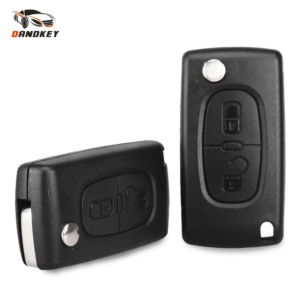 Dandkey Replacement 2 Button Remote Flip Folding Key Shell For Peugeot 207 307 308 407 807 CE0536 Car Key Case Cover
Dandkey Replacement 2 Button Remote Flip Folding Key Shell For Peugeot 207 307 308 407 807 CE0536 Car Key Case Cover