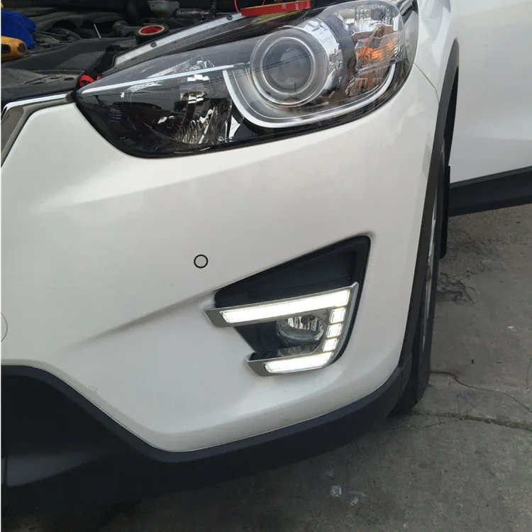 Для Mazda CX-5 CX5 CX 5 2012 2013 2014 2015 2016 дневной ходовой светильник светодиодный DRL противотуманный светильник для вождения желтый указатель поворота
Для Mazda CX-5 CX5 CX 5 2012 2013 2014 2015 2016 дневной ходовой светильник светодиодный DRL противотуманный светильник для вождения желтый указатель поворота