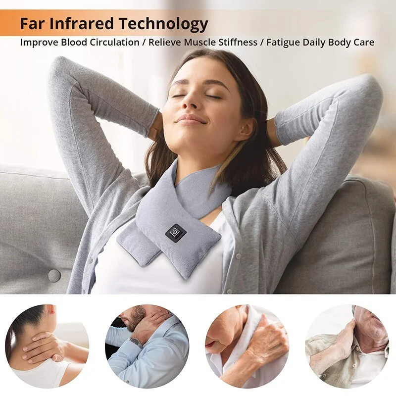 Heating Scarf The Best Gift For Your Parents Neck Warmer with 3 Modes Washable SUB Sale
Heating Scarf The Best Gift For Your Parents Neck Warmer with 3 Modes Washable SUB Sale