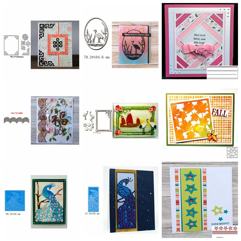 Chinese Style Frame Oval Scenery Wave Background Metal Cutting Dies DIY Card Make Scrapbook Crafts Die Cuts 2020 04
Chinese Style Frame Oval Scenery Wave Background Metal Cutting Dies DIY Card Make Scrapbook Crafts Die Cuts 2020 04