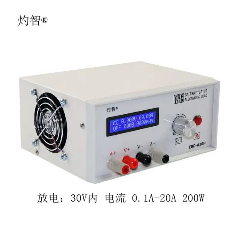 Battery capacity tester Electronic load Power supply tester EBD-A20H Discharger 20A
Battery capacity tester Electronic load Power supply tester EBD-A20H Discharger 20A