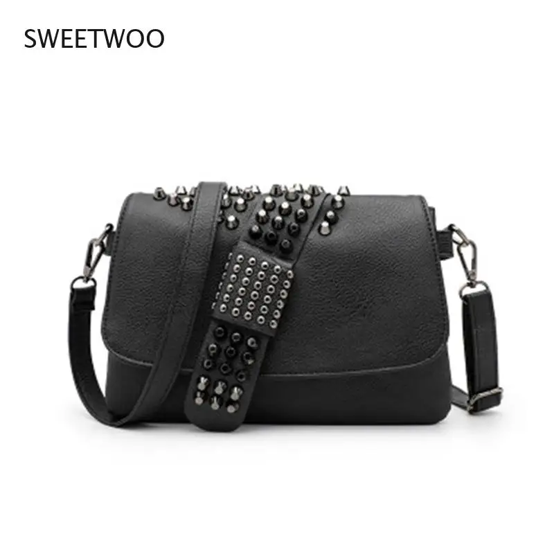 Rivet Messenger Bag Women Shoulder Bag Fashion Black Skull Punk Bag Ladies Crossbody Vintage Bags 2021
Rivet Messenger Bag Women Shoulder Bag Fashion Black Skull Punk Bag Ladies Crossbody Vintage Bags 2021