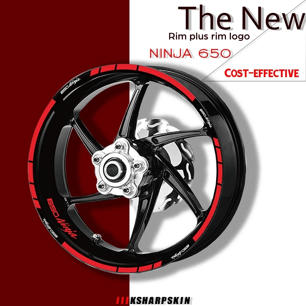 Motorcycle Front Rear Wheel Rim Reflective Sticker Set Logo Decorative Decals For KAWASAKI NINJA650 650ninja
Motorcycle Front Rear Wheel Rim Reflective Sticker Set Logo Decorative Decals For KAWASAKI NINJA650 650ninja