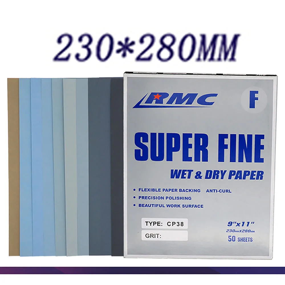 400 to 7000 Grit Sandpaper Waterproof Polishing Abrasive Sand Paper Wet Dry for Metal Wood Jewelry Auto Craft Finish Sanding
400 to 7000 Grit Sandpaper Waterproof Polishing Abrasive Sand Paper Wet Dry for Metal Wood Jewelry Auto Craft Finish Sanding