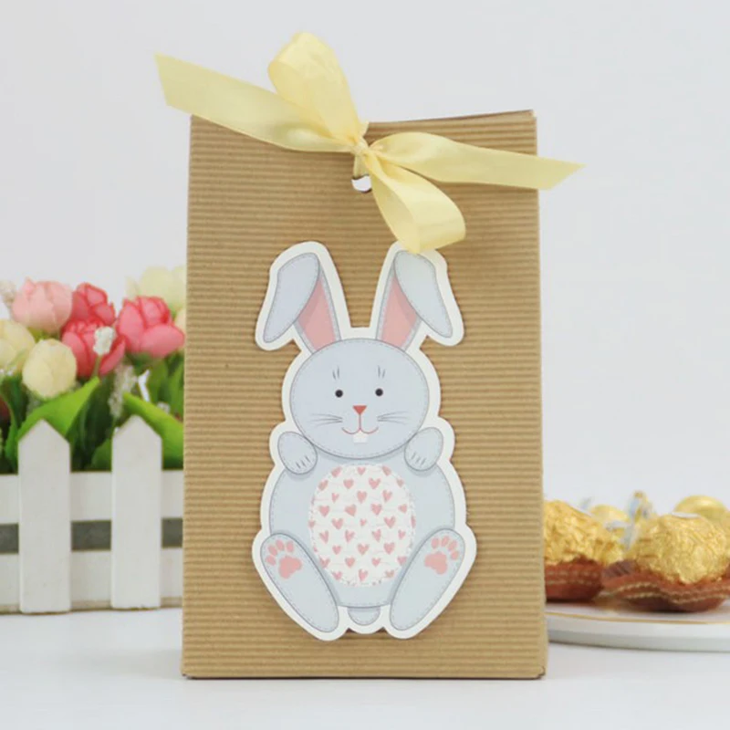 5pcs Kraft Paper Candy Box Rabbit Gifts Box With Ribbon Chocolate Box Easter Birthday Christmas Party Favors Wedding Decoration
5pcs Kraft Paper Candy Box Rabbit Gifts Box With Ribbon Chocolate Box Easter Birthday Christmas Party Favors Wedding Decoration