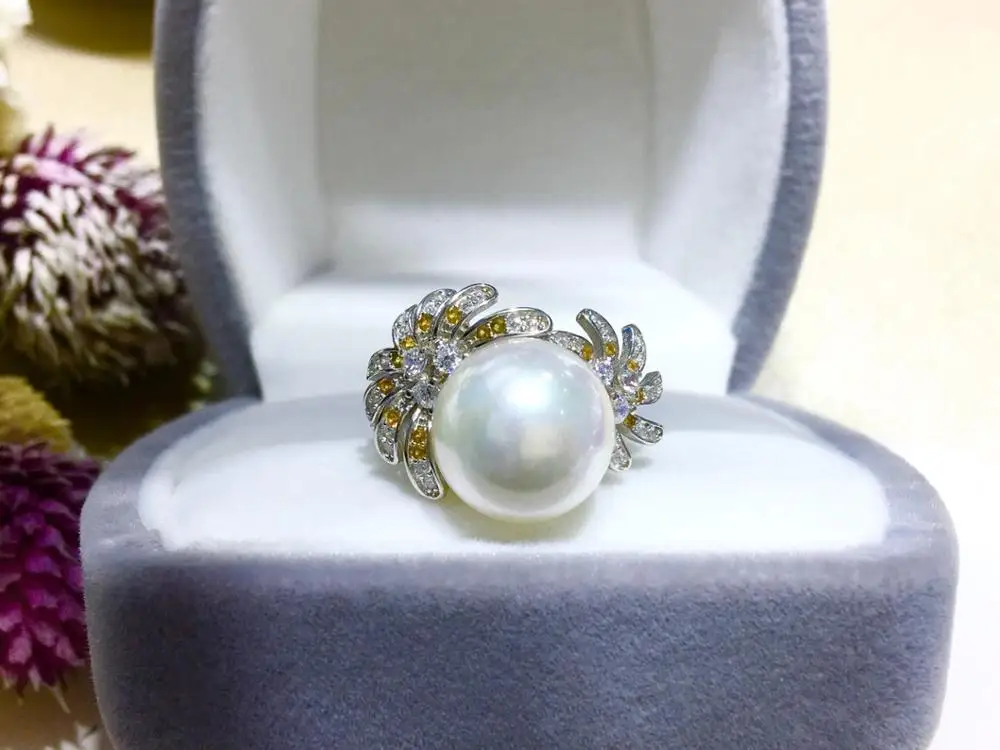 Flower 925 Sterling Silver Ring Finger Ring Base Settings Adjustable Ring Findings Jewelry Parts Fittings Accessories for Pearls
Flower 925 Sterling Silver Ring Finger Ring Base Settings Adjustable Ring Findings Jewelry Parts Fittings Accessories for Pearls