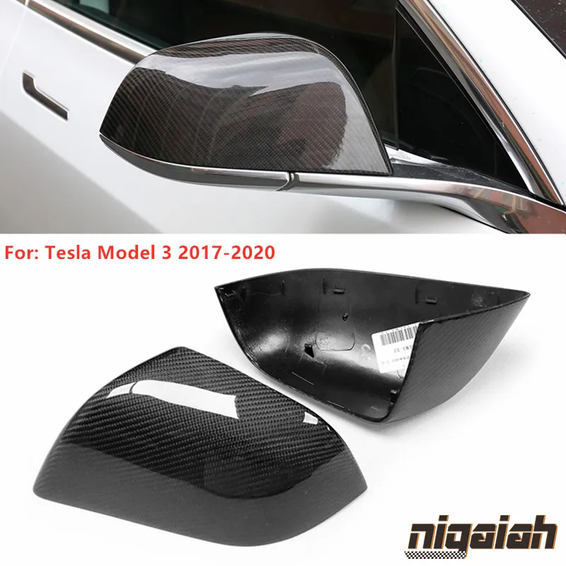 Pair Carbon Fiber Car Mirror Covers for Tesla Model 3 2017 2018 2019 Side Mirror Covers 3K Real Carbon Fiber Caps Replacement
Pair Carbon Fiber Car Mirror Covers for Tesla Model 3 2017 2018 2019 Side Mirror Covers 3K Real Carbon Fiber Caps Replacement