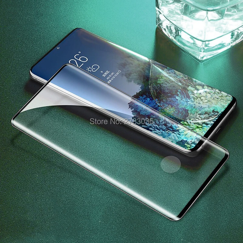 For Samsung Galaxy S20 Ultra S20 Plus s20plus s20ultra 5G 3D Full Cover Slim Curved Tempered Glass Film Screen Protector Guard
For Samsung Galaxy S20 Ultra S20 Plus s20plus s20ultra 5G 3D Full Cover Slim Curved Tempered Glass Film Screen Protector Guard