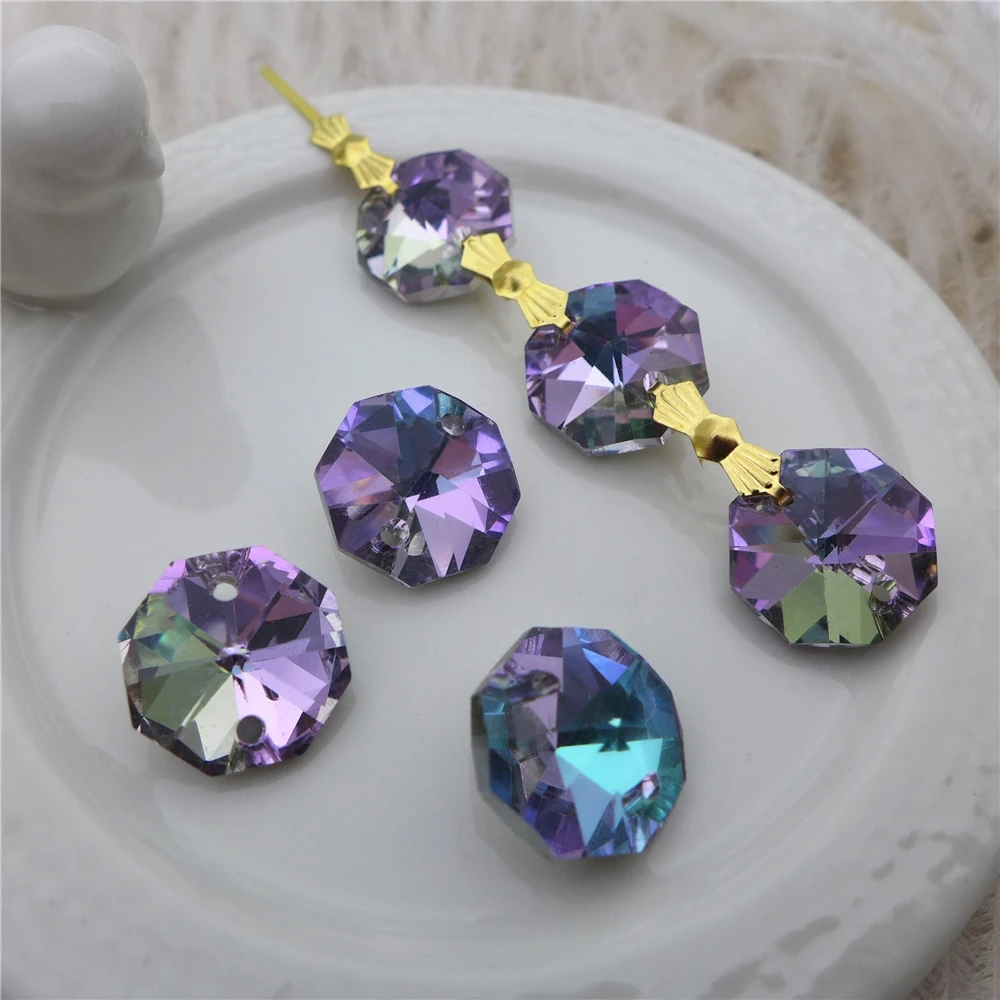 crystal rainbow glass art lamp prism chandelier chain part DIY suncatchers octagon bead ornament 14MM spacer connector 100pcs
crystal rainbow glass art lamp prism chandelier chain part DIY suncatchers octagon bead ornament 14MM spacer connector 100pcs
