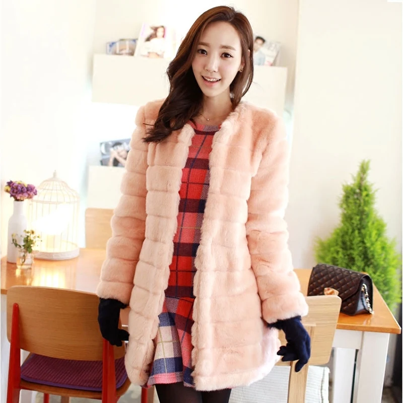 Fur Faux Winter Coat Women Pink Long Jacket Women's Clothing Outwear Womens Coats Casacas Para Mujer Invierno 2020 KJ287 's s s
Fur Faux Winter Coat Women Pink Long Jacket Women's Clothing Outwear Womens Coats Casacas Para Mujer Invierno 2020 KJ287 's s s