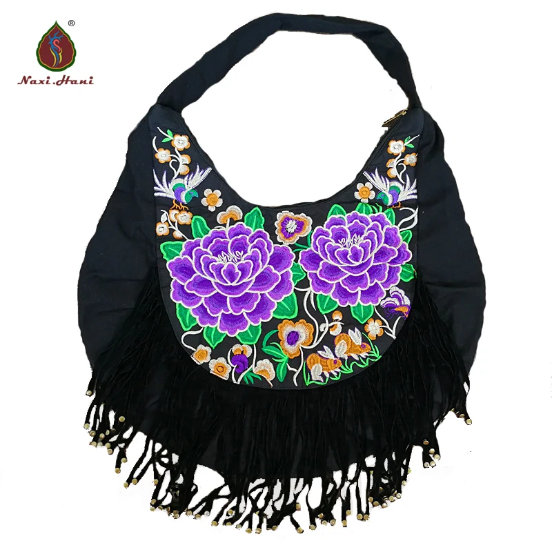 Brand Ethnic Embroidery Women bags Canvas women shoulder bags Tassel big bags
Brand Ethnic Embroidery Women bags Canvas women shoulder bags Tassel big bags