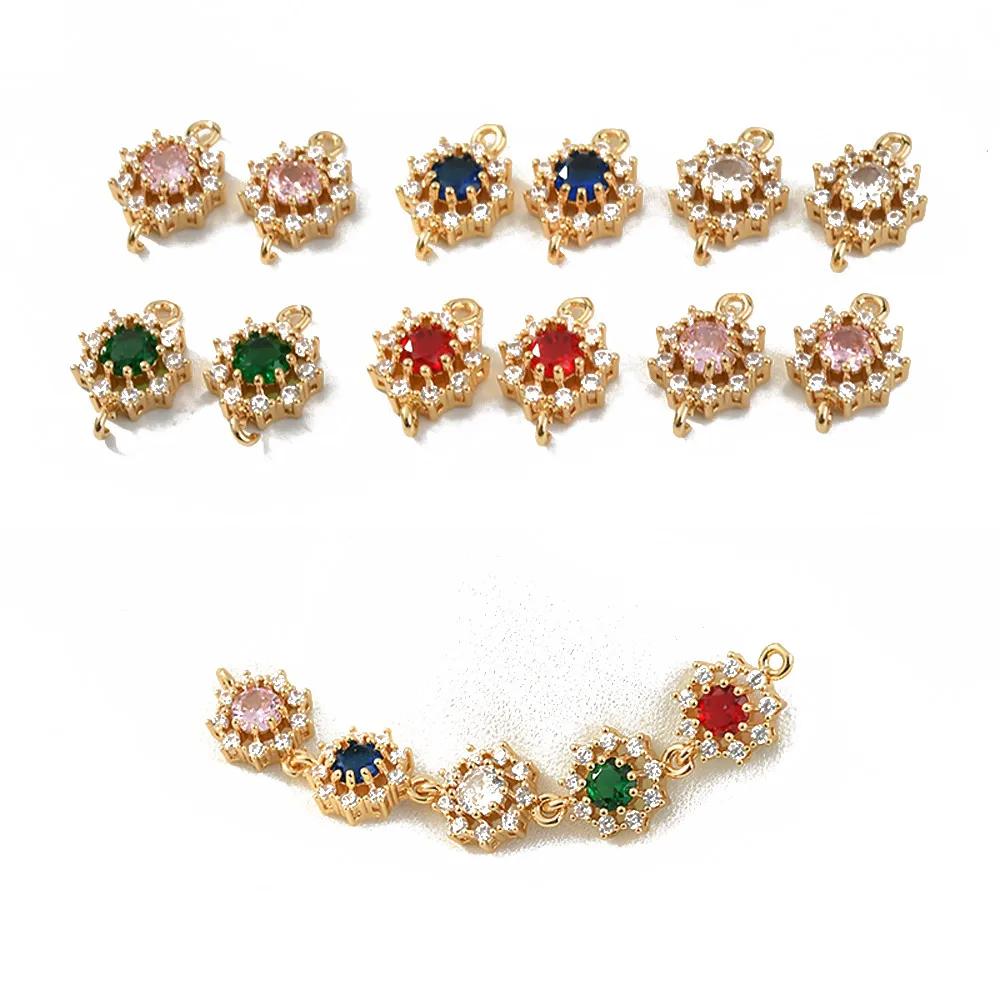 4PCS Round glass Zircon Pendant Bracelet superior quality Charms For Jewelry Findings Making DIY Earrings copper accessories
4PCS Round glass Zircon Pendant Bracelet superior quality Charms For Jewelry Findings Making DIY Earrings copper accessories