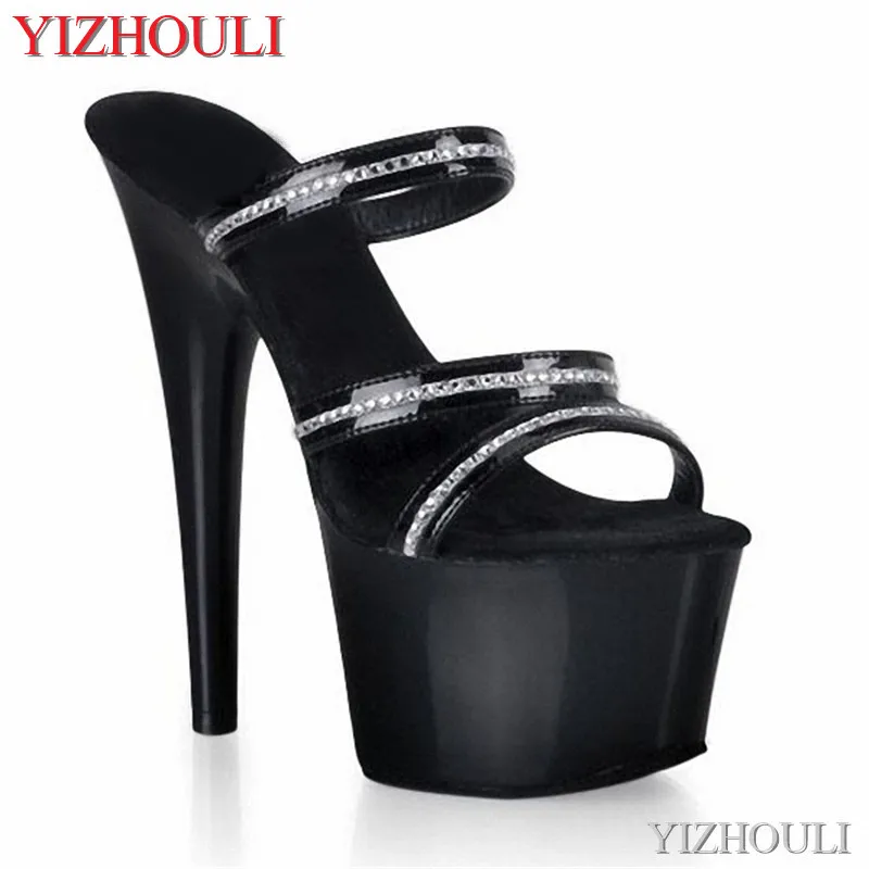 Sequined 17cm high heels, star summer high-heeled stage show sandals, catwalk glamour miss cool dancing shoes
Sequined 17cm high heels, star summer high-heeled stage show sandals, catwalk glamour miss cool dancing shoes