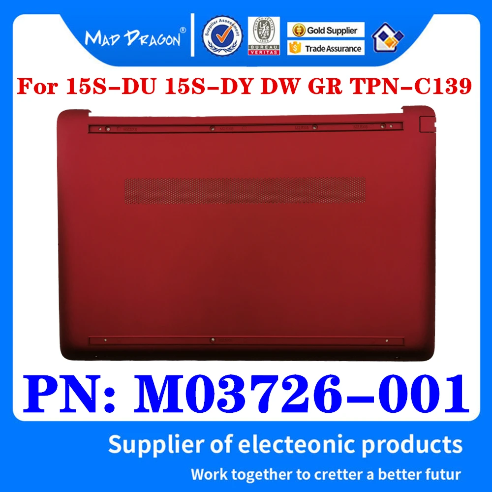 Новинка, оригинальная деталь для ноутбука HP 15S-DU 15s-DY 15S DW GR M03726-001, Нижняя крышка в сборе, Красная оболочка
Новинка, оригинальная деталь для ноутбука HP 15S-DU 15s-DY 15S DW GR M03726-001, Нижняя крышка в сборе, Красная оболочка