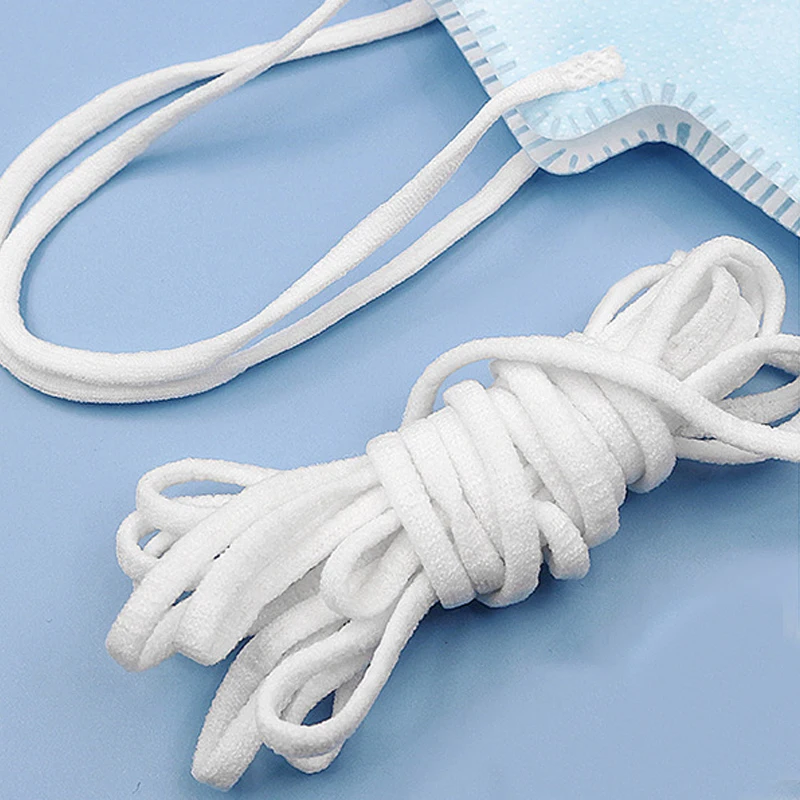 high quality DIY Mask Rope Protective Clothing Mouth Mask Elastic Band Rubber Band Tape Ear Cord Ear Hanging sewing Accessories
high quality DIY Mask Rope Protective Clothing Mouth Mask Elastic Band Rubber Band Tape Ear Cord Ear Hanging sewing Accessories