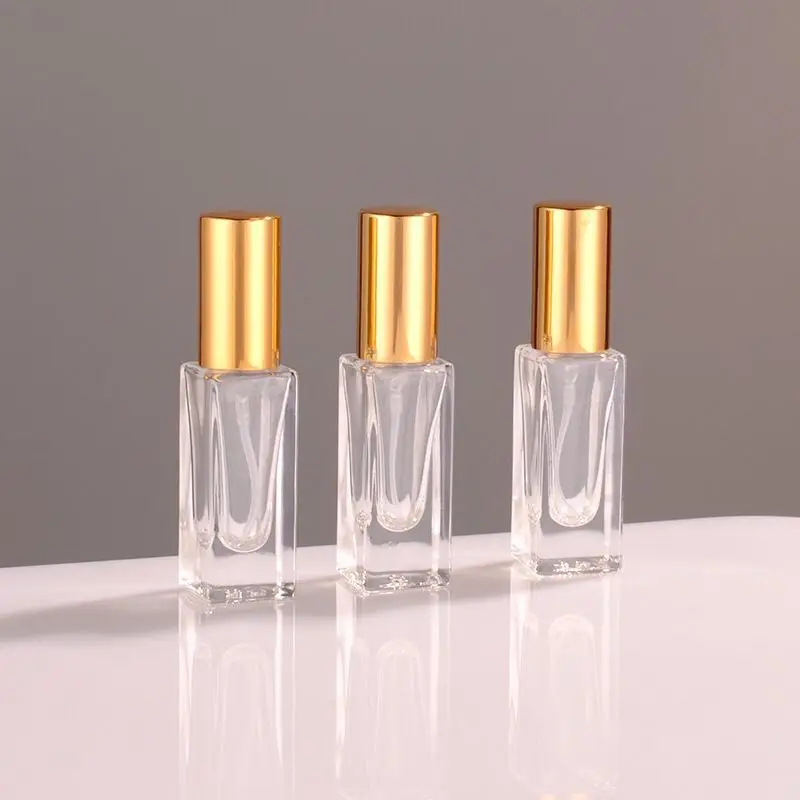 12pcs 5ml Clear Glass Squar Mini Sample Refillable Perfume Spray Atomizer Bottle With Black Gold Silver Lid Cosmetic Container
12pcs 5ml Clear Glass Squar Mini Sample Refillable Perfume Spray Atomizer Bottle With Black Gold Silver Lid Cosmetic Container