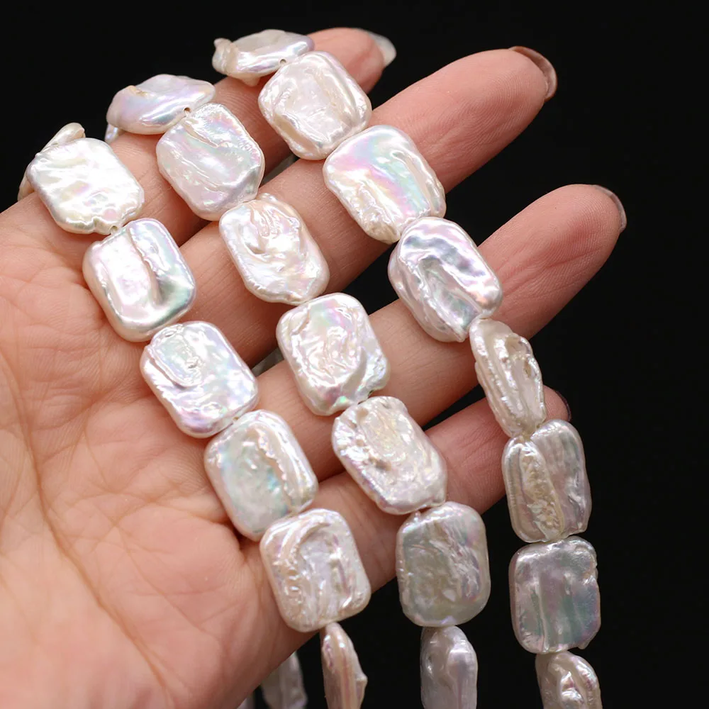 High-quality Square Natural Fresh Water White Pearl Baroque Beads DIY for Jewelry Making Necklaces Accessories Bracelet Earrings
High-quality Square Natural Fresh Water White Pearl Baroque Beads DIY for Jewelry Making Necklaces Accessories Bracelet Earrings