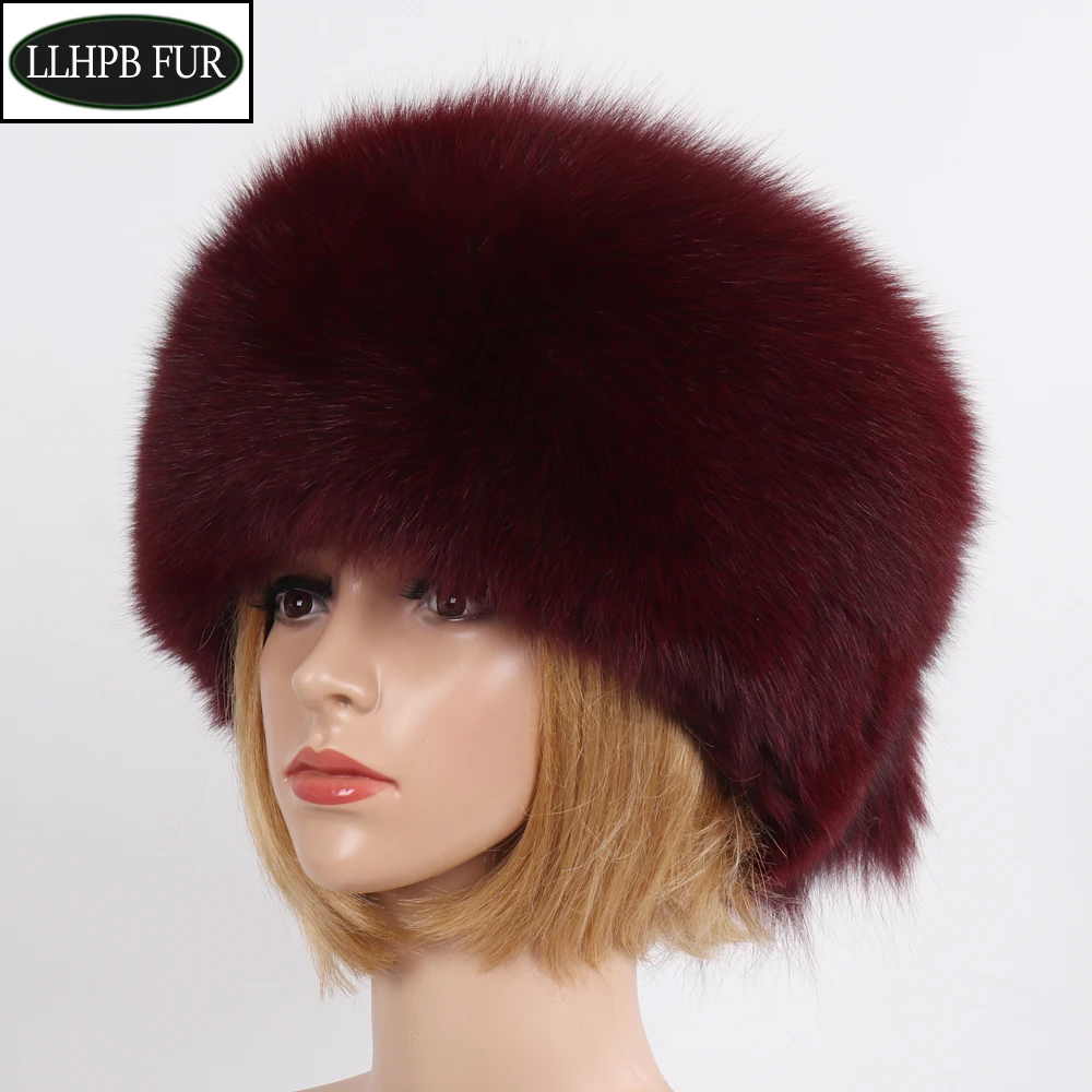 Full Pelt 100% Real Fox Fur Hat For Women Winter Fox Fur Beanies Cap With Fox Fur Solid Thick Female Cap Bomber Hats Wholesale
Full Pelt 100% Real Fox Fur Hat For Women Winter Fox Fur Beanies Cap With Fox Fur Solid Thick Female Cap Bomber Hats Wholesale