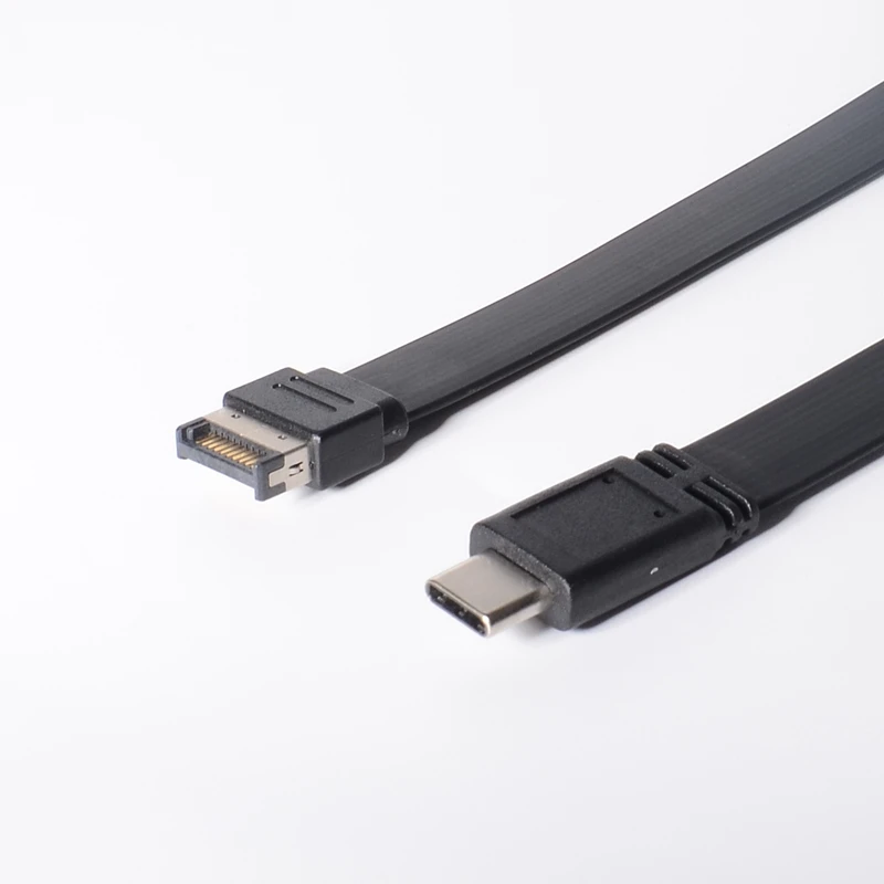 USB 3.1 Front Panel Header Type E MALE to Type C MALE Motherboard Expansion Cable Computer connection and connector
USB 3.1 Front Panel Header Type E MALE to Type C MALE Motherboard Expansion Cable Computer connection and connector