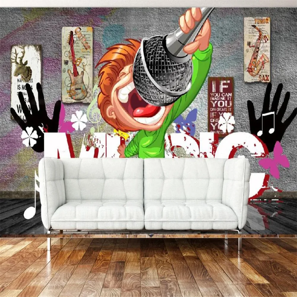 Custom large 3d wallpaper mural retro nostalgic MUSIC bar background wall decoration painting wallpaper mural
Custom large 3d wallpaper mural retro nostalgic MUSIC bar background wall decoration painting wallpaper mural
