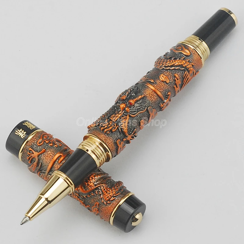 Элегантная ручка Jinhao с рисунком дракона и облака, большая ручка с гравировкой в старинном сером стиле, ручка для письма с тиснением, подарок
Элегантная ручка Jinhao с рисунком дракона и облака, большая ручка с гравировкой в старинном сером стиле, ручка для письма с тиснением, подарок