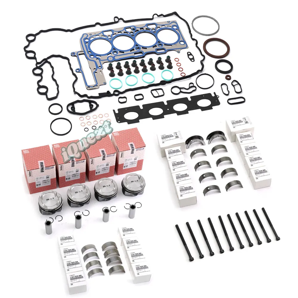 Engine Overhaul Kit Pistons Bearings Gaskets CR 11:1 for BMW 320i 420i 520i X3 Mini Cooper S F30 F48 F55 F56 B46 B48 2.0 Turbo
Engine Overhaul Kit Pistons Bearings Gaskets CR 11:1 for BMW 320i 420i 520i X3 Mini Cooper S F30 F48 F55 F56 B46 B48 2.0 Turbo