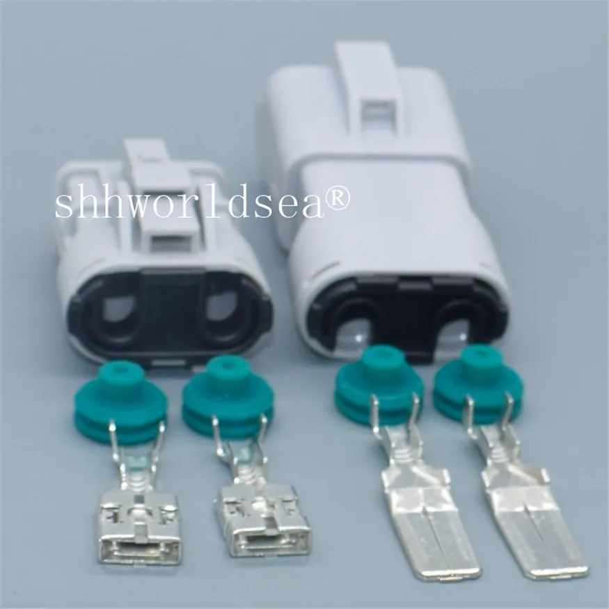 Shhworldsea 2 Pin 9.5mm Automobile Electric Weaterproof Wireharness Plug Grey Male Female Connector 7222-4220-40 7123-4220-40
Shhworldsea 2 Pin 9.5mm Automobile Electric Weaterproof Wireharness Plug Grey Male Female Connector 7222-4220-40 7123-4220-40