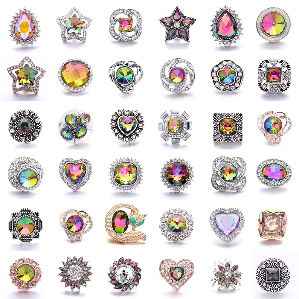 5Pcs/lot Color Flower Crystal 18MM Snap Button Jewelry Women's Fashion Snap Button Bracelet Necklace Accessories Wholesale
5Pcs/lot Color Flower Crystal 18MM Snap Button Jewelry Women's Fashion Snap Button Bracelet Necklace Accessories Wholesale