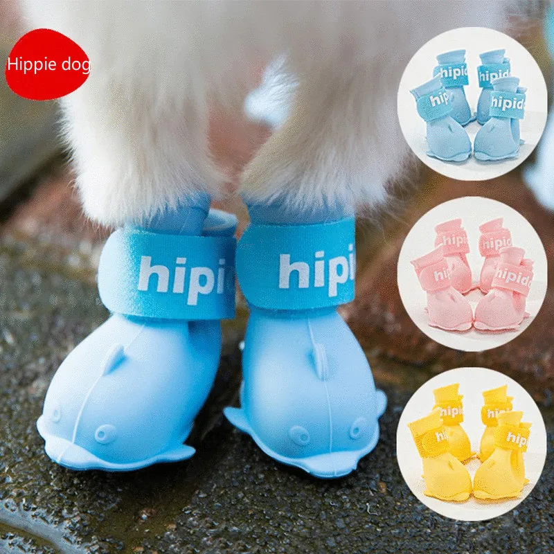 Cartoon Dolphin pet dog shoes puppy teddy socks waterproof rain boots silicone foot cover chihuahua zapatos para perro acesorios
Cartoon Dolphin pet dog shoes puppy teddy socks waterproof rain boots silicone foot cover chihuahua zapatos para perro acesorios