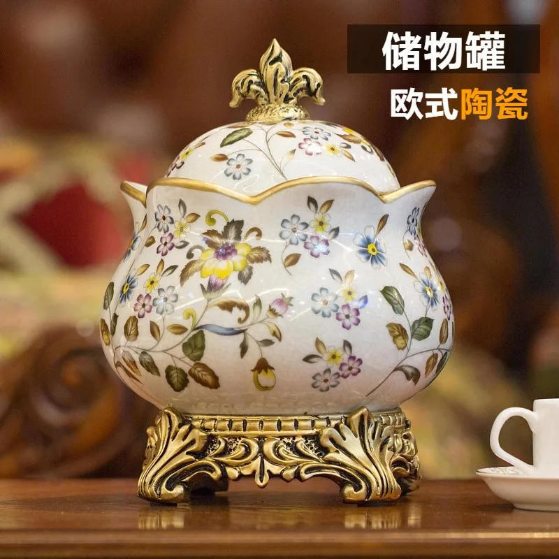 wedding decoration European style storage pot ceramic sealed pot tea pot candy snack box Jewelry Box Retro home decoration
wedding decoration European style storage pot ceramic sealed pot tea pot candy snack box Jewelry Box Retro home decoration