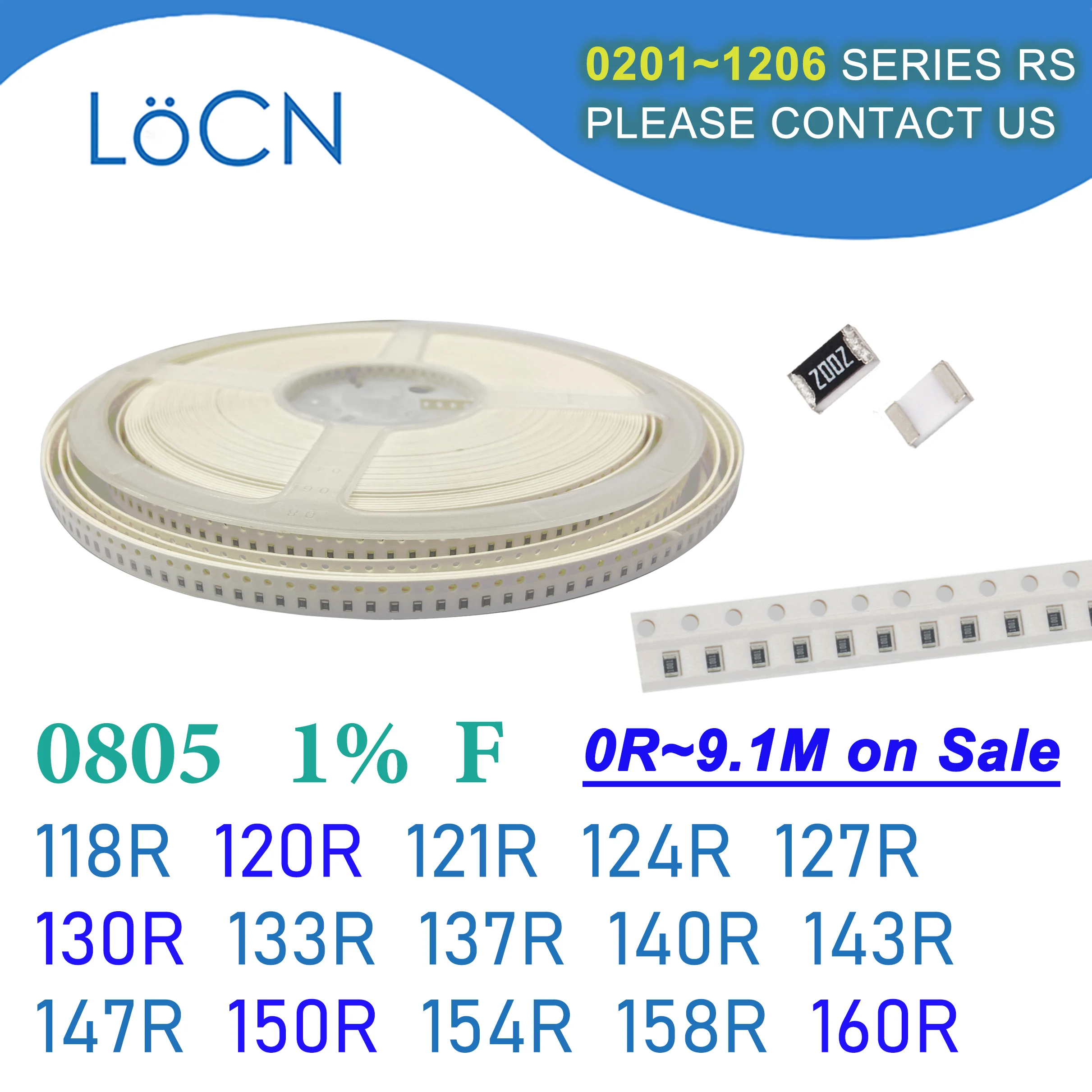 0805 1% 5000 шт SMD резистор F 118R 120R 121R 124R 127R 130R 133R 137R 140R 143R 147R 150R 154R 158R 160R 2012 Ом
0805 1% 5000 шт SMD резистор F 118R 120R 121R 124R 127R 130R 133R 137R 140R 143R 147R 150R 154R 158R 160R 2012 Ом
