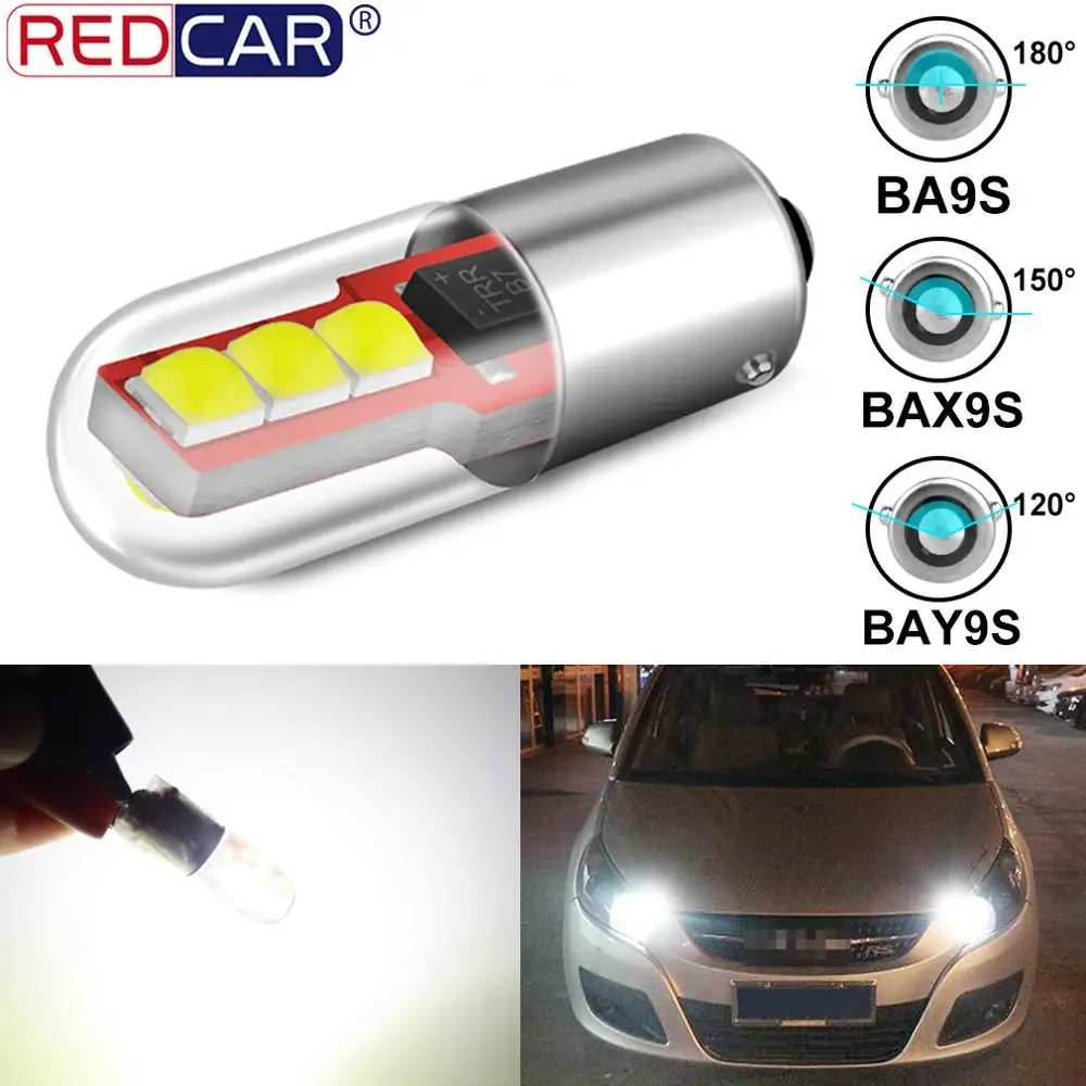 1 шт. BA9S BAY9S BAX9S H21W T4W H6W Светодиодная лампа 6SMD 3535 чипы для автомобиля задний свет заднего хода T2W T3W H5W паркосветильник 12 В
1 шт. BA9S BAY9S BAX9S H21W T4W H6W Светодиодная лампа 6SMD 3535 чипы для автомобиля задний свет заднего хода T2W T3W H5W паркосветильник 12 В
