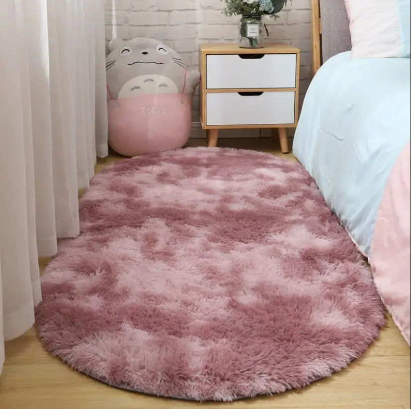 Nordic Oval Thick Carpet for Living Room Plush Rug Bed Room Fluffy Floor Carpets Window Bedside Home Decor Rugs Soft Velvet Mat
Nordic Oval Thick Carpet for Living Room Plush Rug Bed Room Fluffy Floor Carpets Window Bedside Home Decor Rugs Soft Velvet Mat