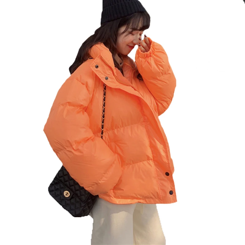 Novel New -20℃ Winter Warm Jacket Women Thick Solid Parka Cotton Padded Parka Coat Loose Glossy Warm Outwear
Novel New -20℃ Winter Warm Jacket Women Thick Solid Parka Cotton Padded Parka Coat Loose Glossy Warm Outwear