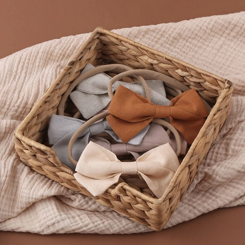 Newborn Baby Elastic Headband Sweet Linen Bow Knot Stretchy Hair Band Toddler Infant Kids Decorative Hair Accessories
Newborn Baby Elastic Headband Sweet Linen Bow Knot Stretchy Hair Band Toddler Infant Kids Decorative Hair Accessories