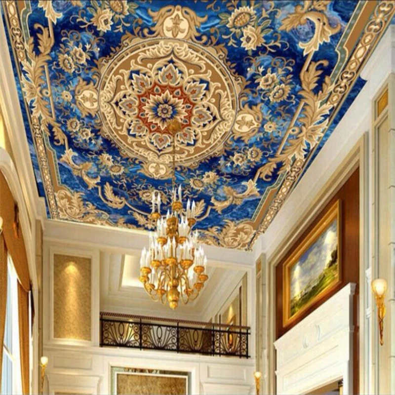beibehang Custom wallpaper 3d european chinese style ceiling art tile parlor living room decoration painting 3d Papel de parede
beibehang Custom wallpaper 3d european chinese style ceiling art tile parlor living room decoration painting 3d Papel de parede